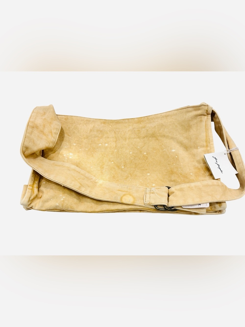 NWT Free People Camp Crush Sling Bag in Neutral - Picture 6 of 7